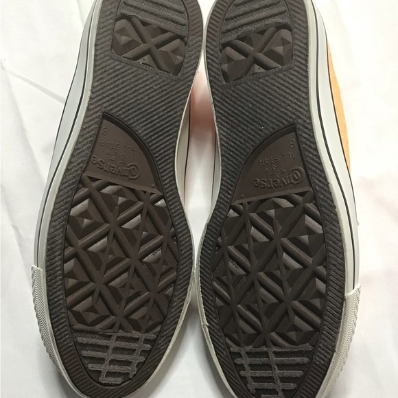 CONVERSE ALL STAR Sneakers. Light Orange. Woman’s Sz 10. EUC - Picture 4 of 4